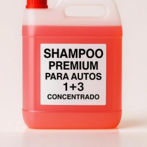 SHAMPOO PREMIUM PARA AUTOS CONCENTRADO 1+3